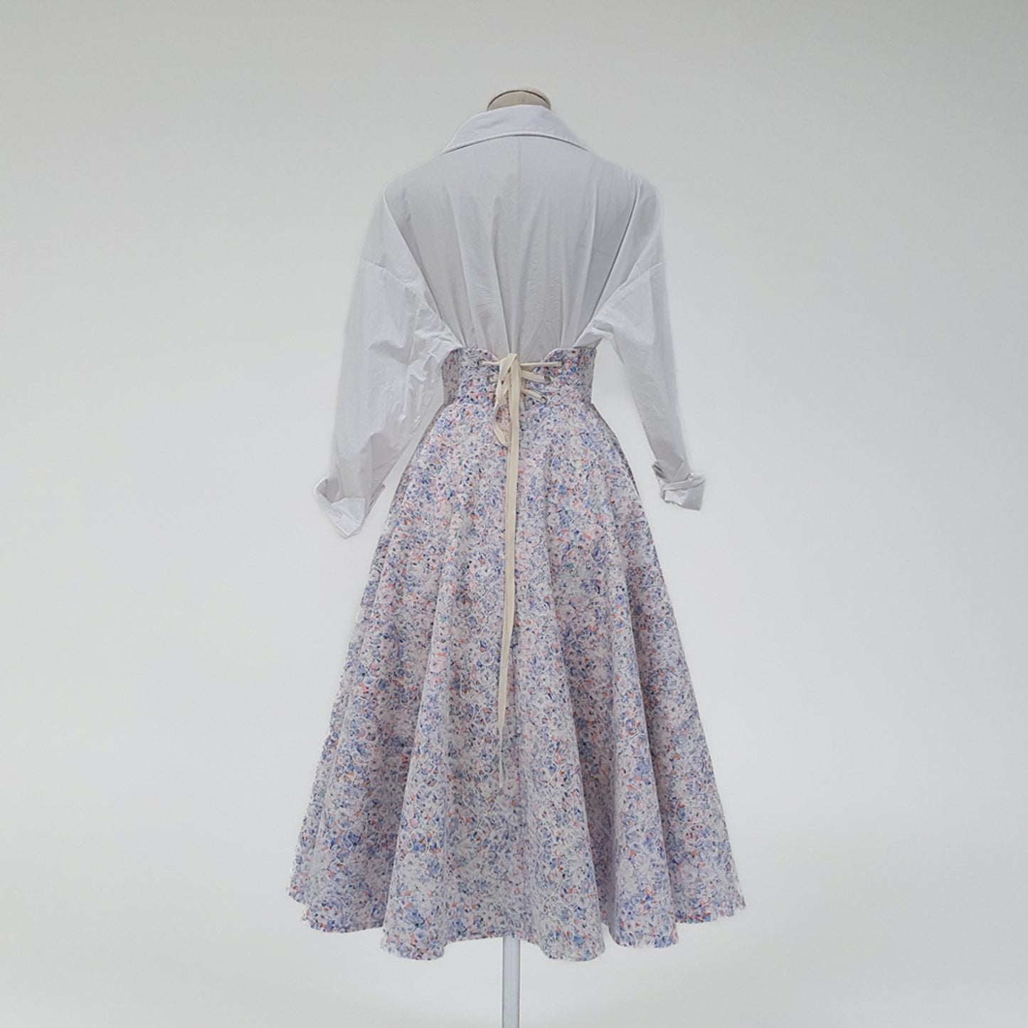 Corset Skirt Romantic Volume with a Cinched Waist