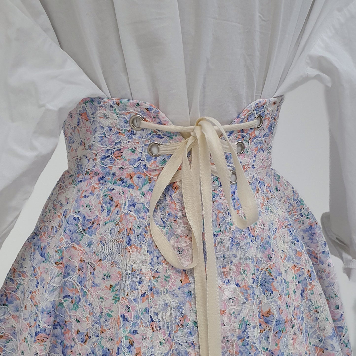 Corset Skirt Romantic Volume with a Cinched Waist