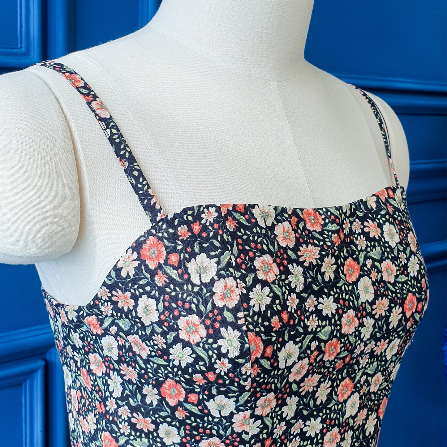 Night Bloom Mini Dress-Playful Florals, Effortless Allure