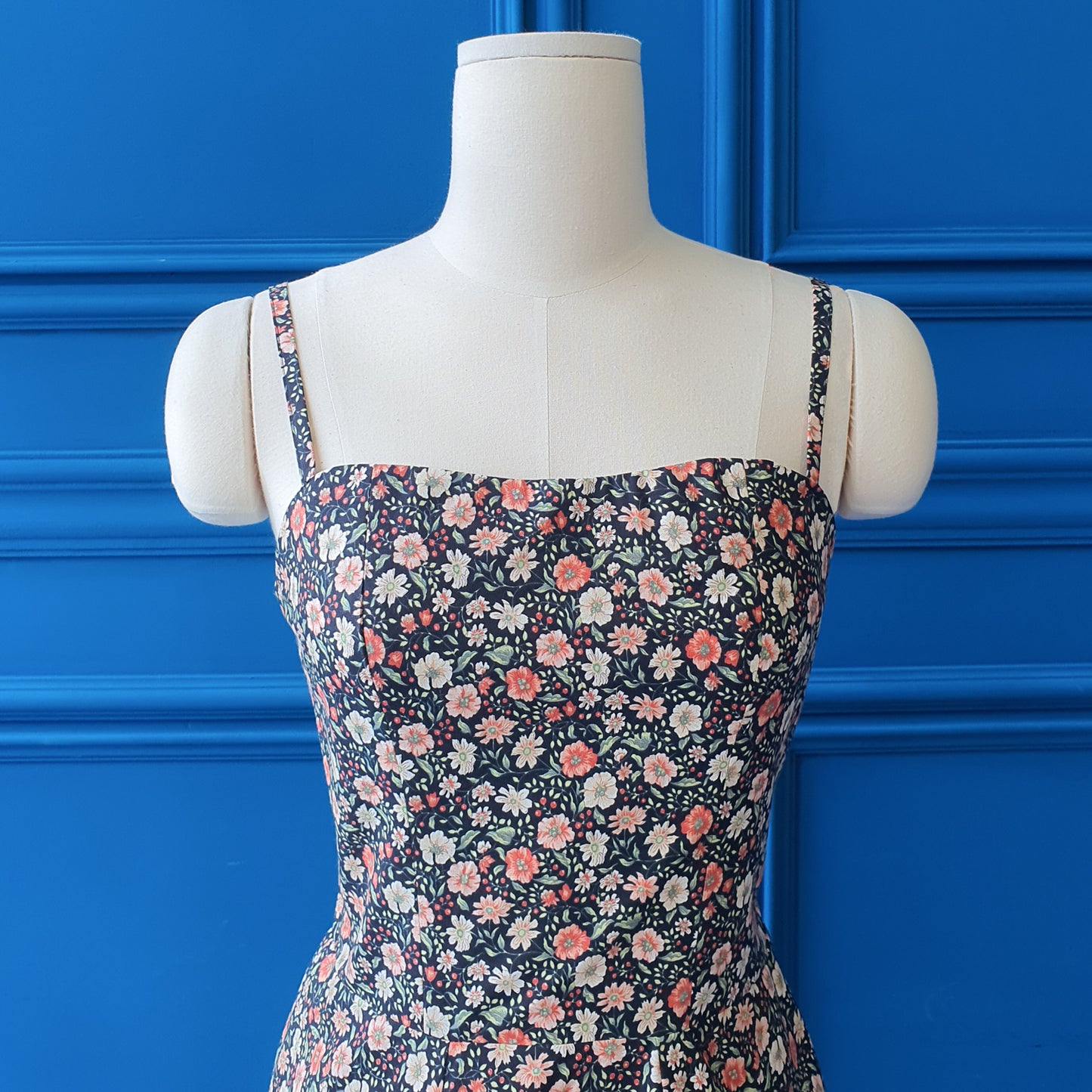 Night Bloom Mini Dress-Playful Florals, Effortless Allure