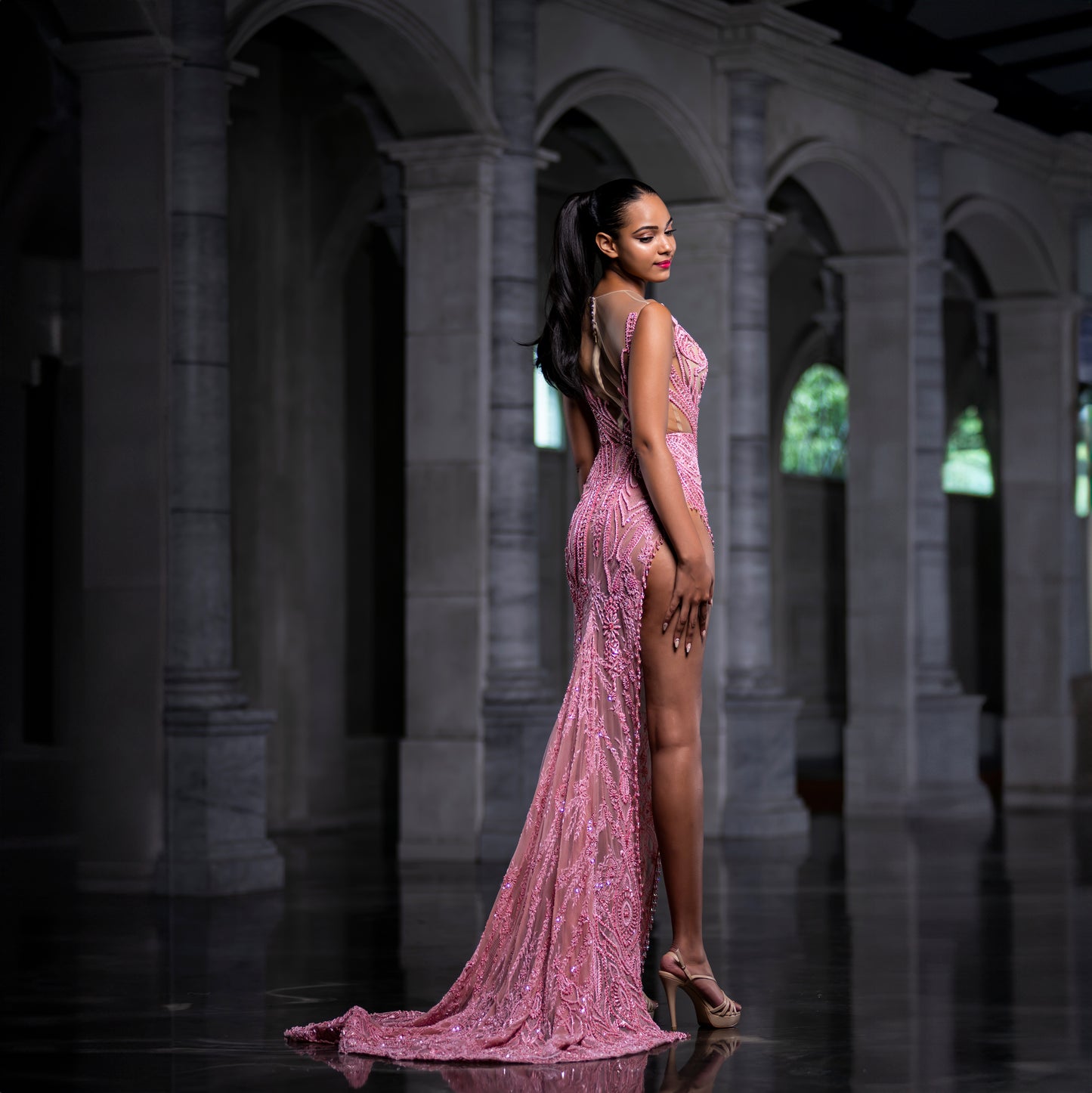 ANAZ × GLORIZE Couture Gown