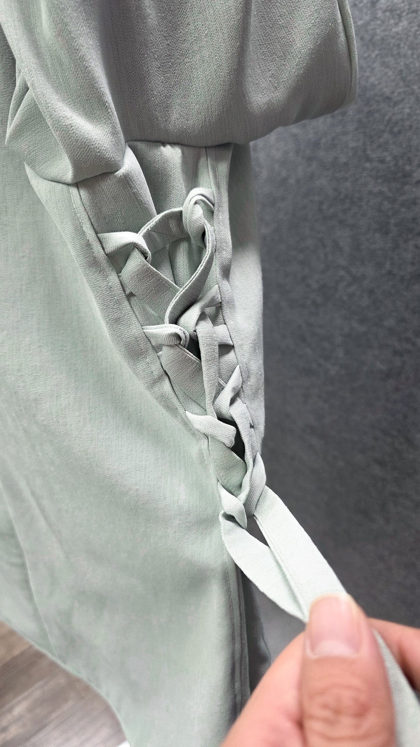 Handmade Corset-Tie Shirt