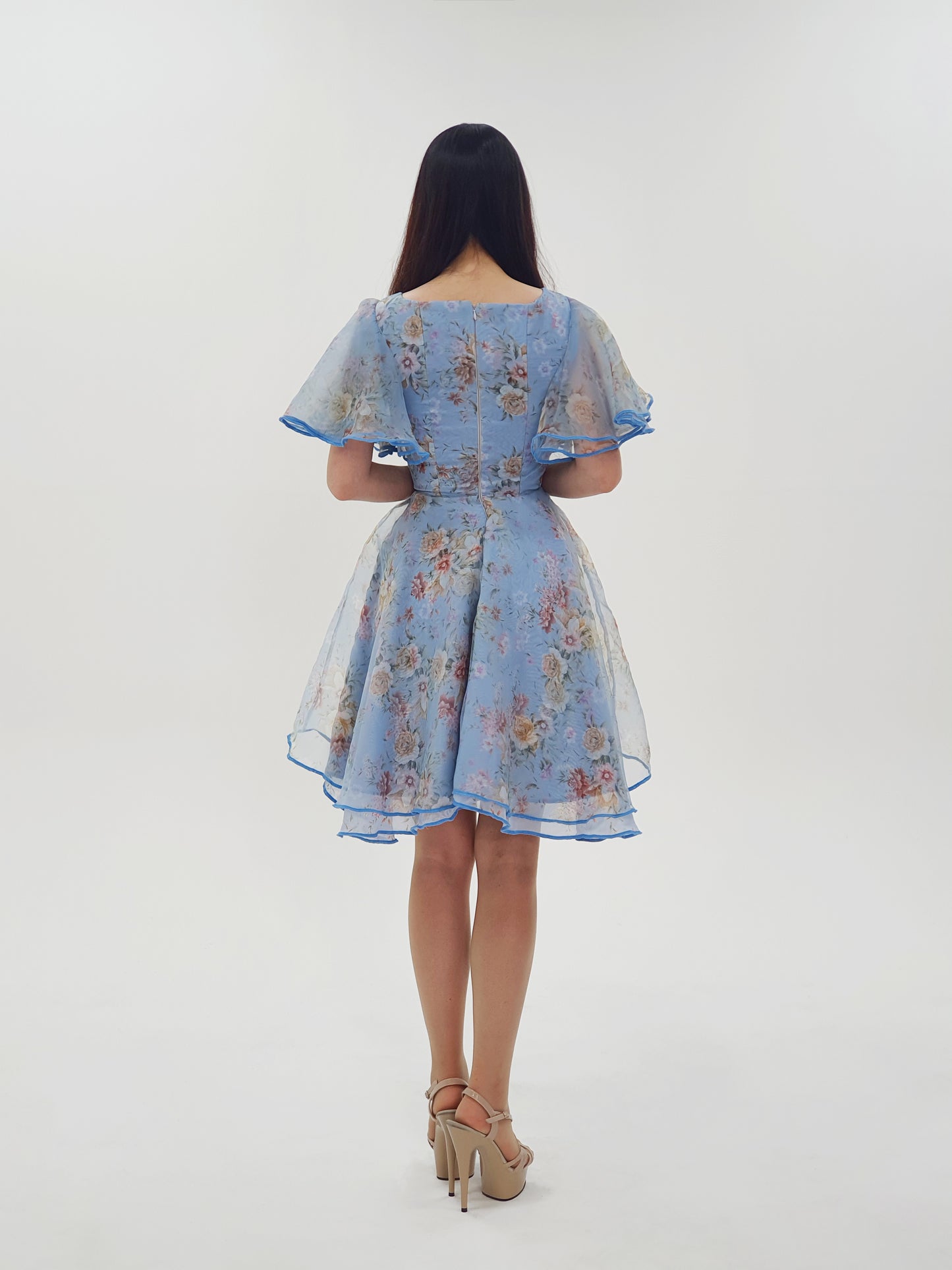 Light Blue Bloom Dress