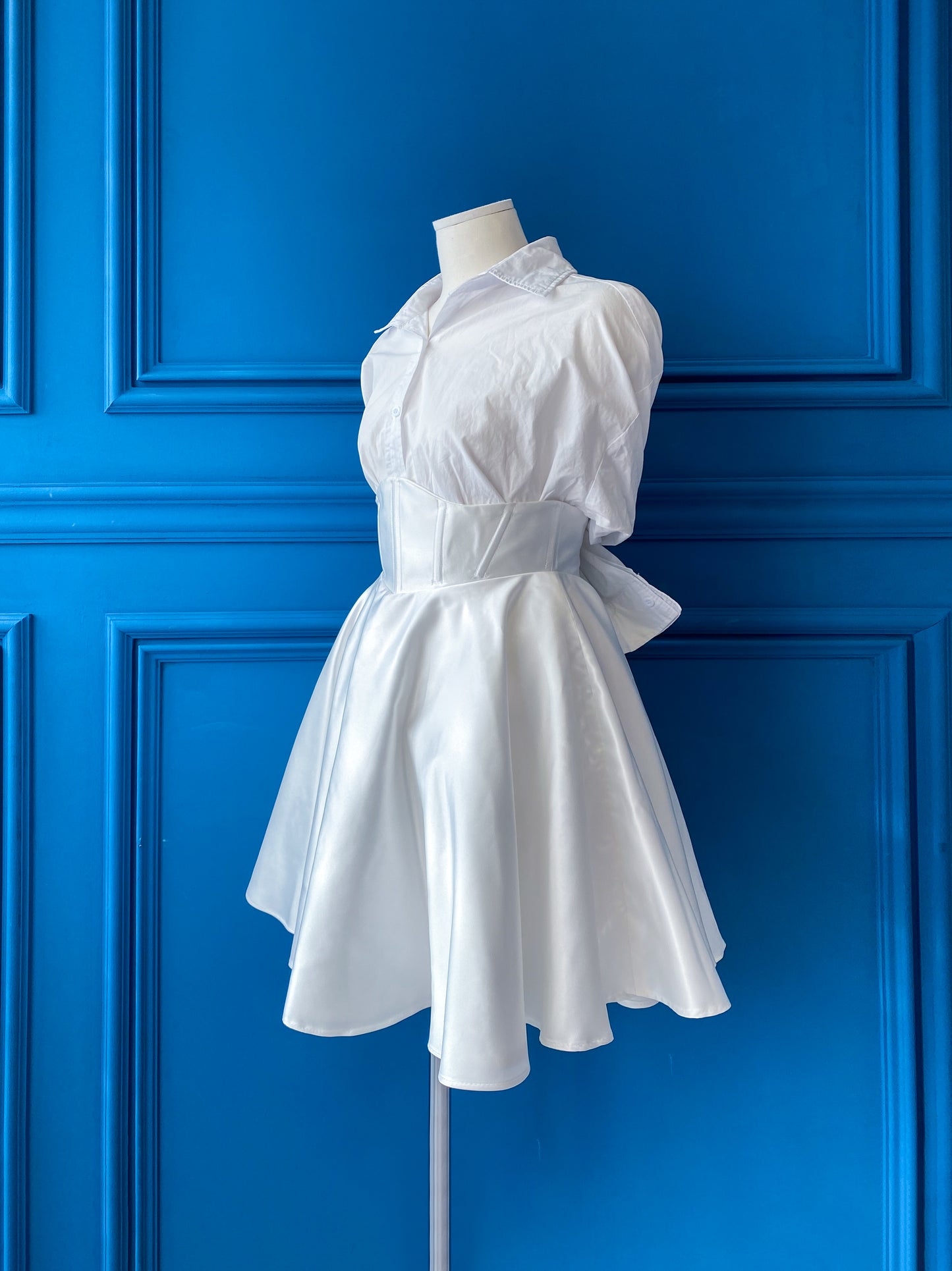 Corset Tulle Skirt Set - Refined Waist. Flowing Layers. Bridal-Ready.