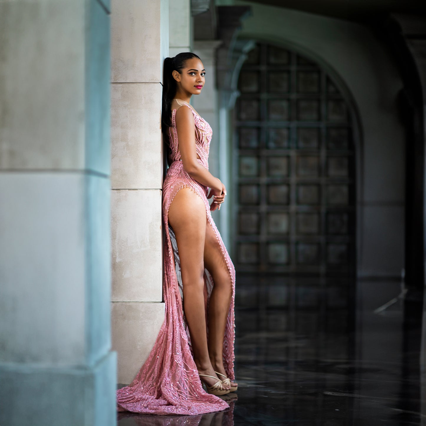 ANAZ × GLORIZE Couture Gown
