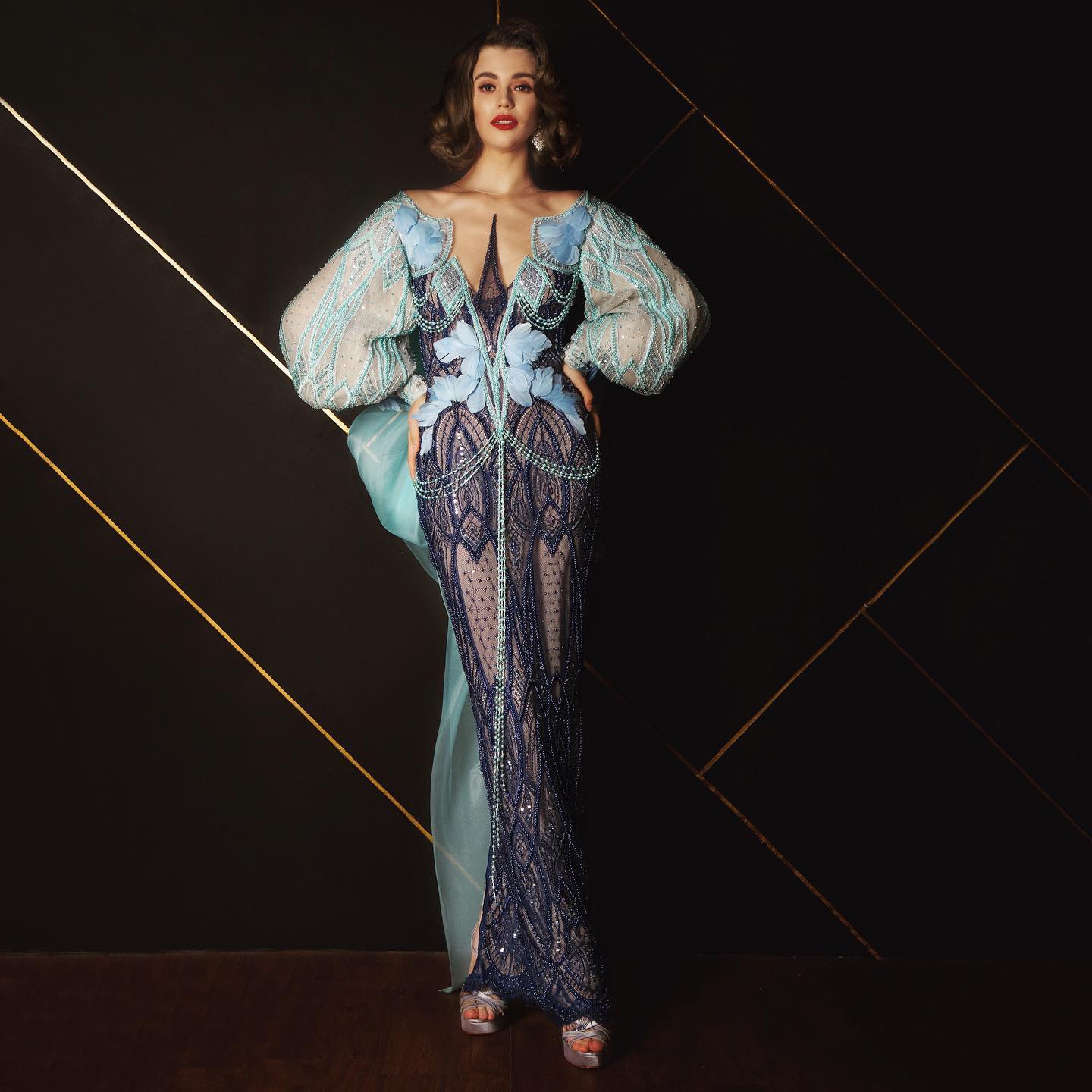 ANAZ × GLORIZE Couture Gown