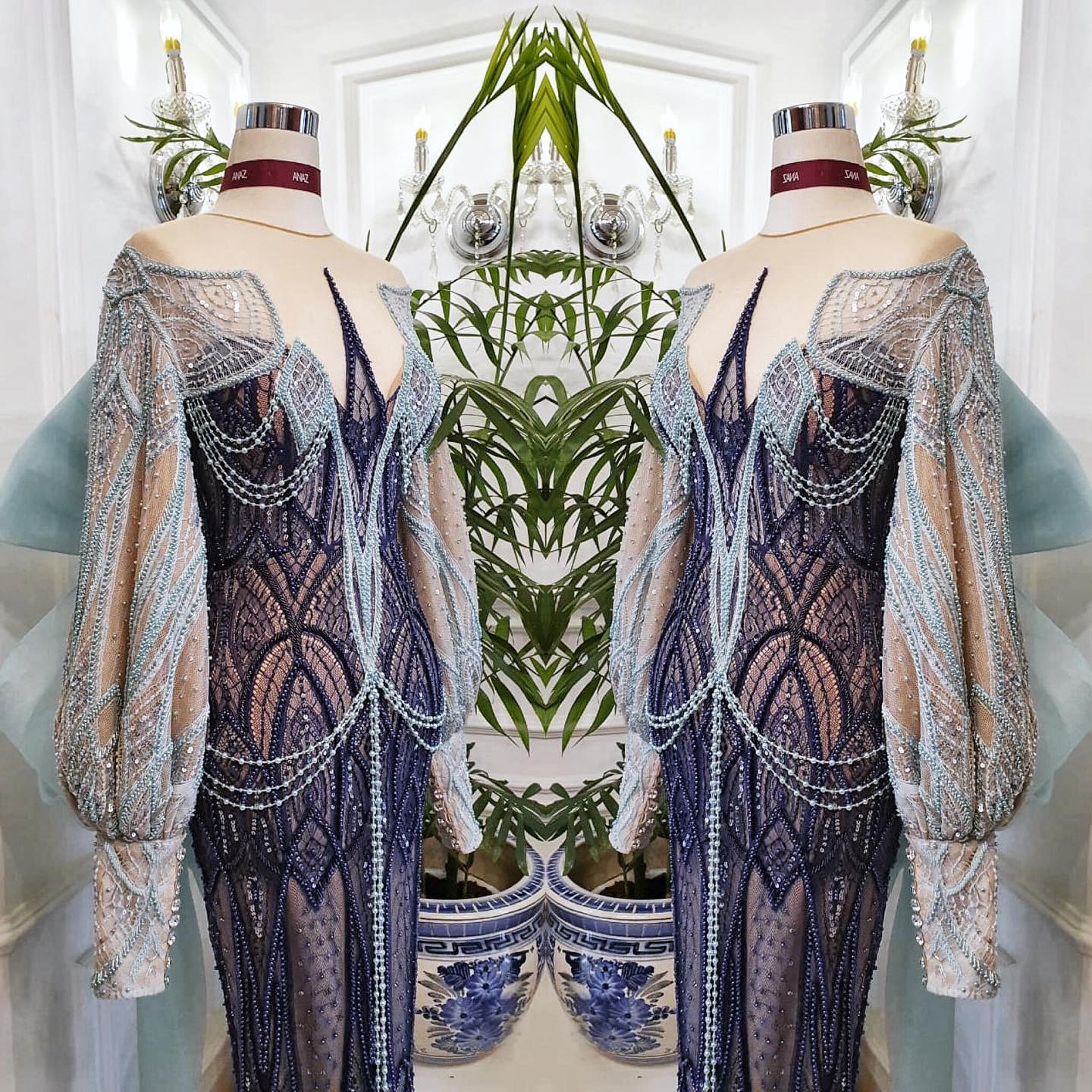 ANAZ × GLORIZE Couture Gown