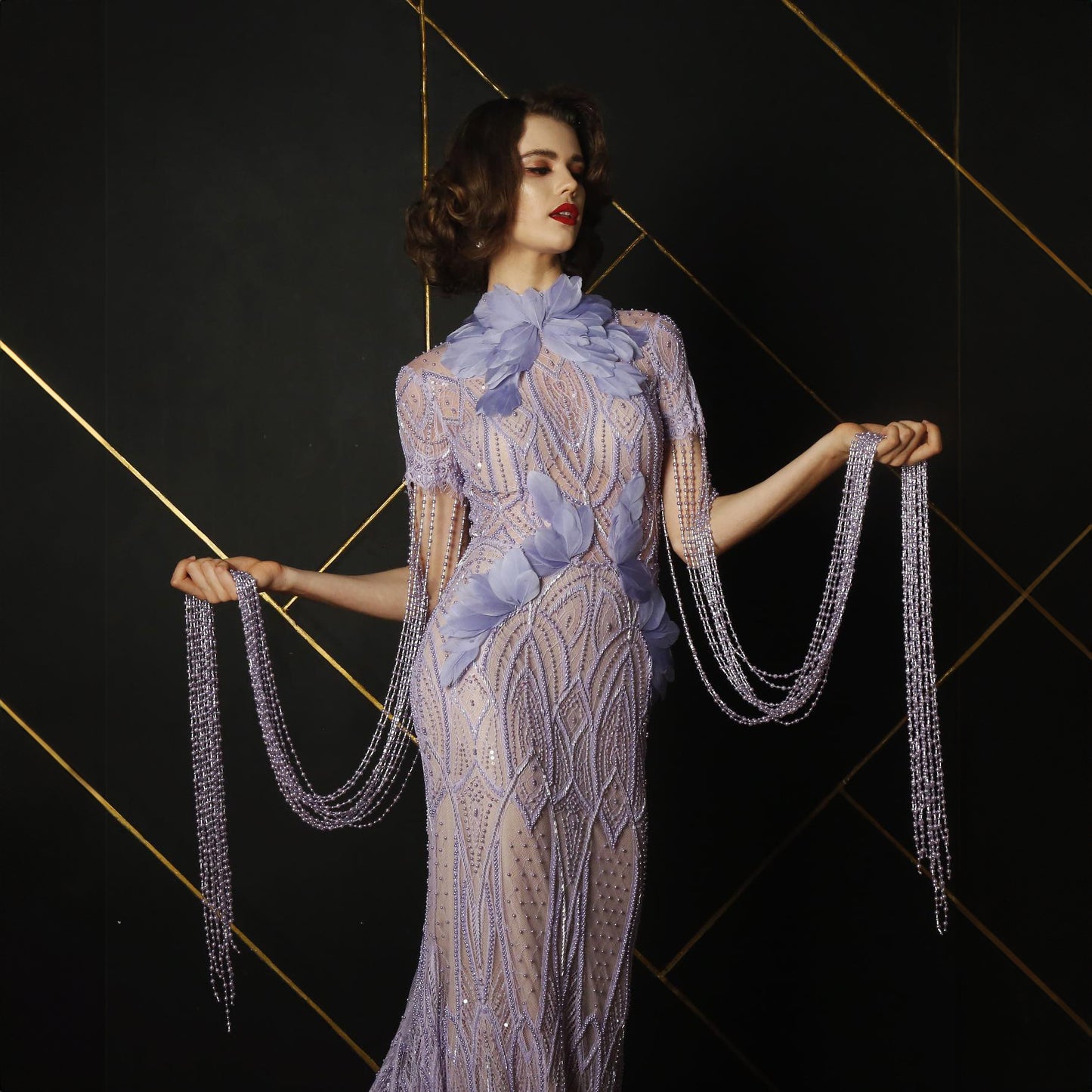 ANAZ & Glorize Couture Gown