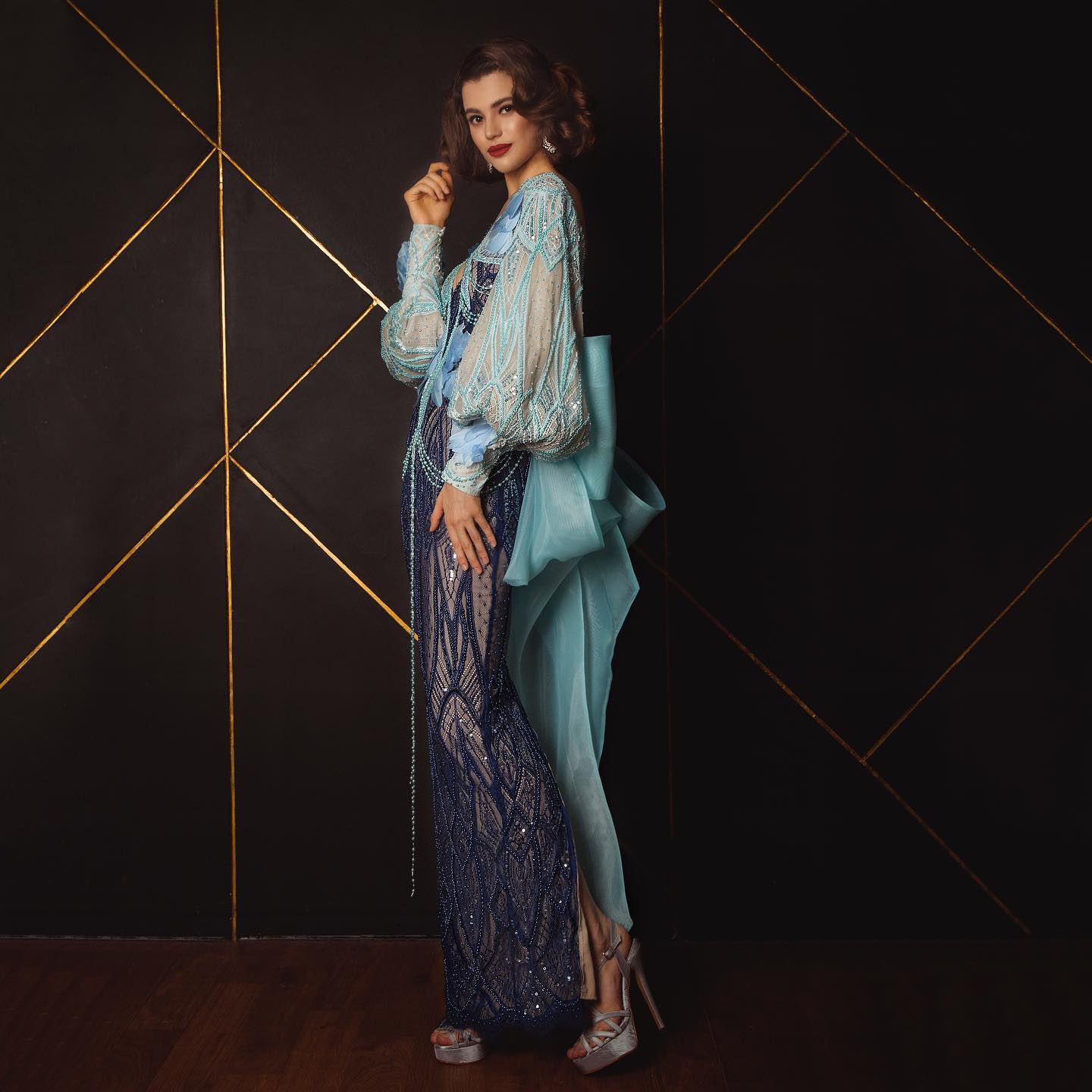 ANAZ × GLORIZE Couture Gown