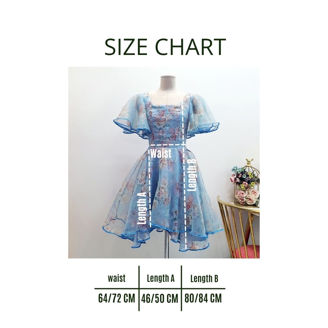 Light Blue Bloom Dress