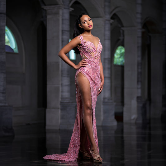 ANAZ × GLORIZE Couture Gown