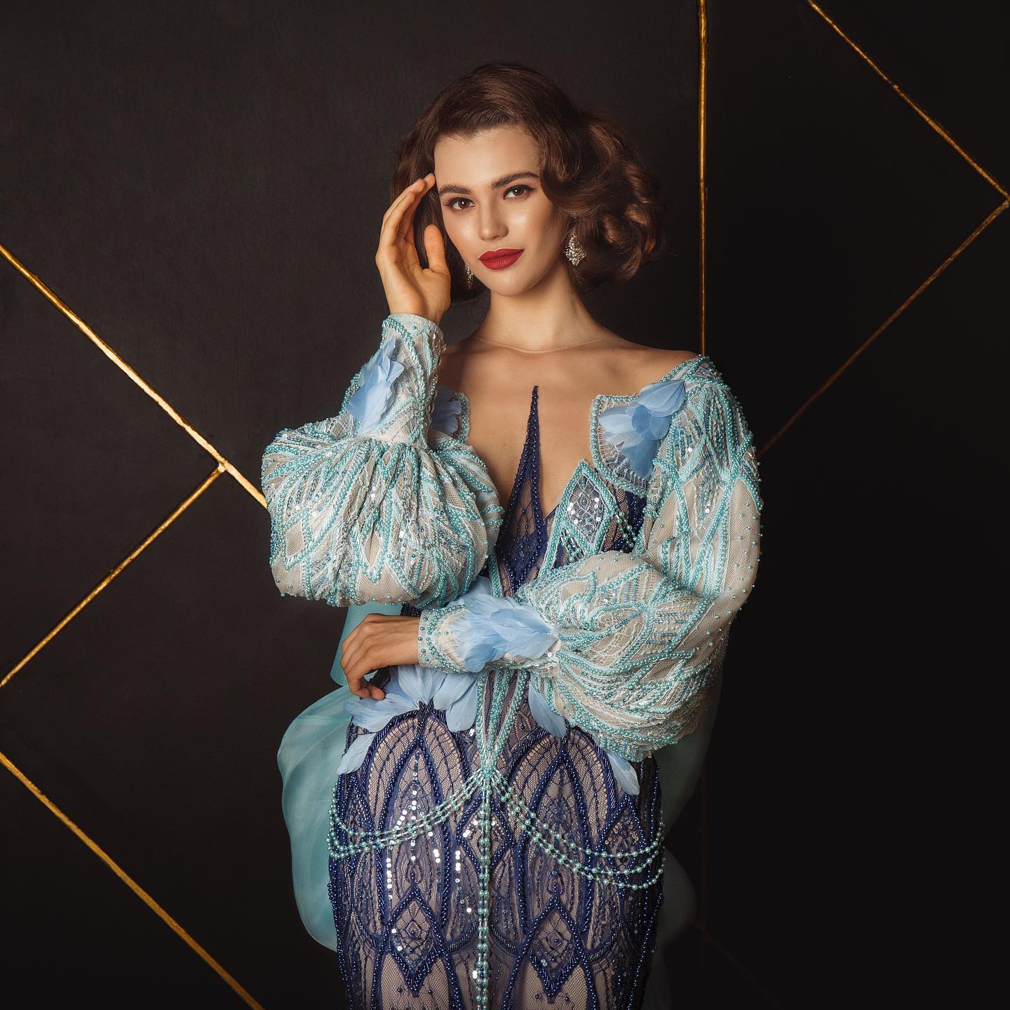 ANAZ × GLORIZE Couture Gown
